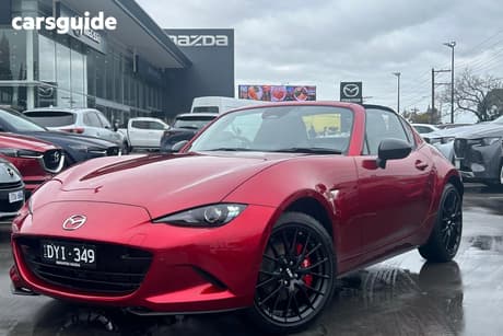 Red 2026 Mazda MX-5 Convertible G20 Roadster Gt Rs