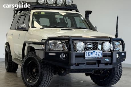 White 2012 Nissan Patrol Wagon Ti (4X4)