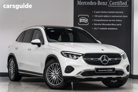 White 2025 Mercedes-Benz GLC200 Wagon 4Matic