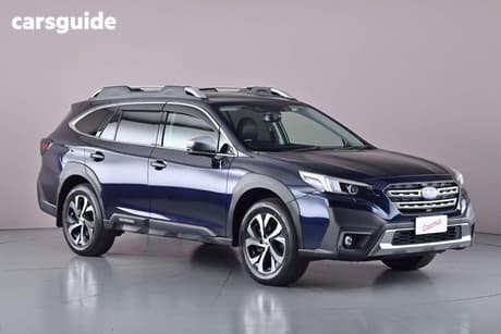 Blue 2021 Subaru Outback Wagon Awd Touring