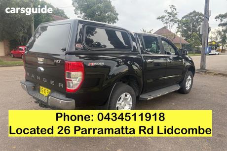 Black 2018 Ford Ranger Crew Cab Pickup Xlt 3.2 Hi-Rider (4X2)
