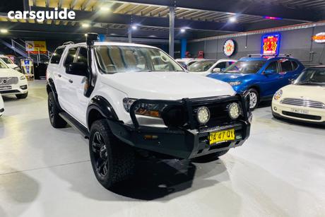 White 2018 Ford Ranger Double Cab Pick Up Xl 3.2 (4X4)