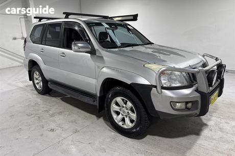 Silver 2005 Toyota Landcruiser Prado Wagon Gxl (4X4)