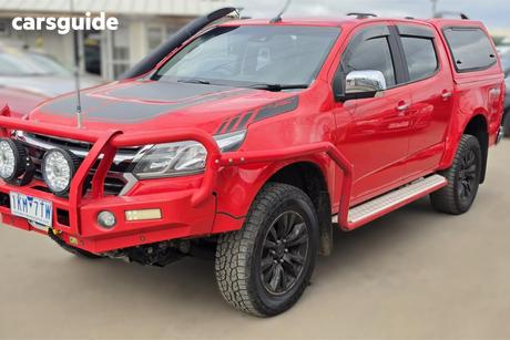 Red 2017 Holden Colorado Crew Cab Pickup Ltz (4X4)