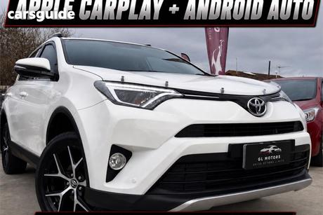 White 2015 Toyota RAV4 Wagon Gxl (4X4)