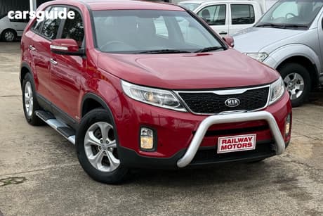 Red 2012 Kia Sorento Wagon Sli (4X4)