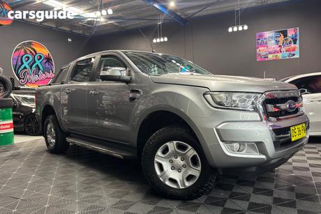 Silver 2015 Ford Ranger Dual Cab Utility Xlt 3.2 (4X4)