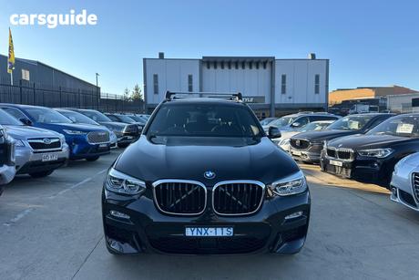 Black 2019 BMW X3 Wagon Xdrive30D M-Sport