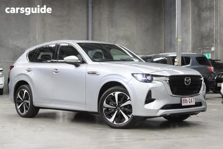 Silver 2023 Mazda CX-60 Wagon G40E Azami Hybrid
