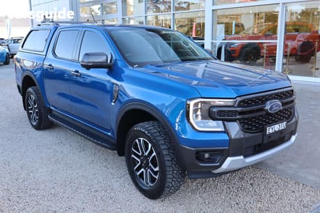 Blue 2022 Ford Ranger Double Cab Pick Up Sport 2.0 (4X4)