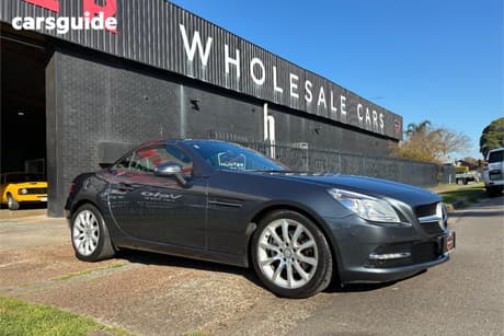Black 2012 Mercedes-Benz SLK200 Convertible Be