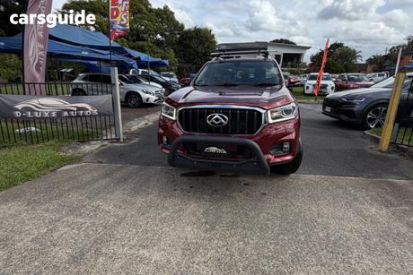 Burgundy 2021 LDV T60 Double Cab Utility Pro (4X4)