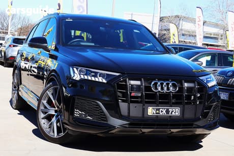 Black 2023 Audi SQ7 Wagon 4.0 Tfsi Quattro