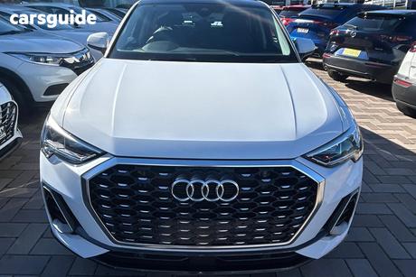 White 2023 Audi Q3 Sportback 35 Tfsi S Line