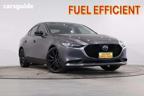 Grey 2022 Mazda 3 Sedan G25 Evolve Sp