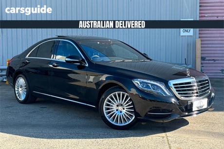 Black 2015 Mercedes-Benz S350 Sedan Cdi Bluetech
