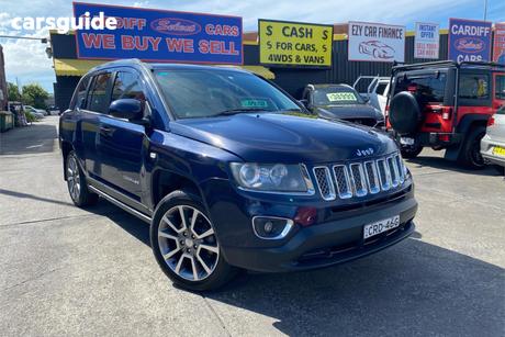 Blue 2013 Jeep Compass Wagon Limited (4X4)