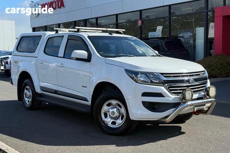 White 2018 Holden Colorado Crew Cab Pickup Ls (4X4)