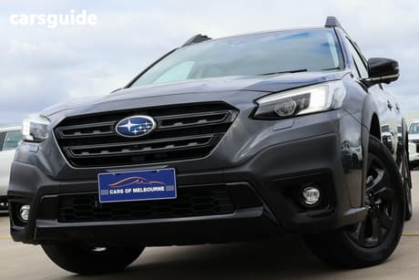 Grey 2021 Subaru Outback Wagon Awd Sport