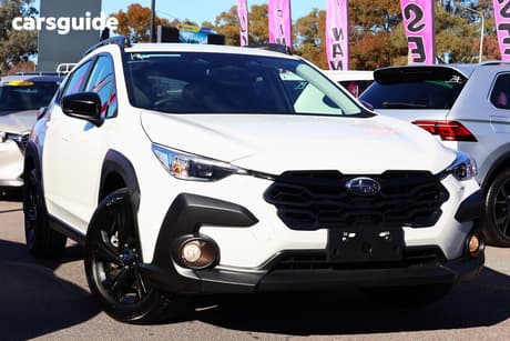 White 2024 Subaru Crosstrek Wagon Awd 2.0L