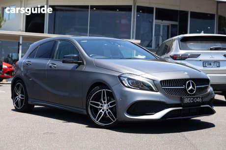 Grey 2017 Mercedes-Benz A180 Hatchback