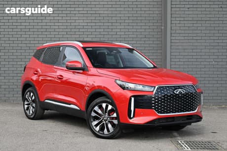 Red 2025 Chery Tiggo 4 Wagon Ultimate