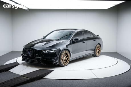 Black 2023 Mercedes-Benz CLA45 Coupe S 4Matic+