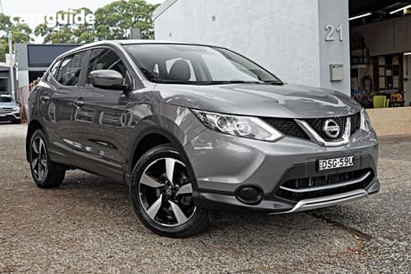 Grey 2017 Nissan Qashqai Wagon N-Tec