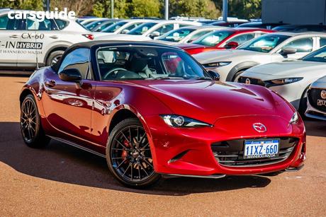Red 2026 Mazda MX-5 Convertible G20 Roadster Gt Rs