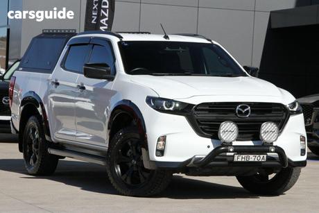 White 2023 Mazda BT-50 Dual Cab Pick-up Sp (4X4)