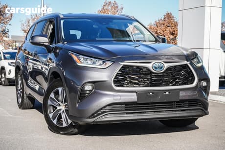 Grey 2023 Toyota Kluger Wagon Gxl Hybrid Awd