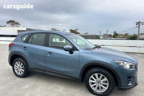 Blue 2016 Mazda CX-5 Wagon Maxx Sport (4X4)