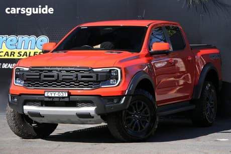 Orange 2023 Ford Ranger Double Cab Pick Up Raptor 3.0 (4X4)