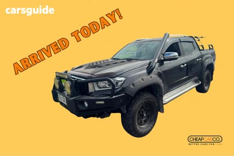 Black 2019 LDV T60 Double Cab Utility Luxe (4X4)