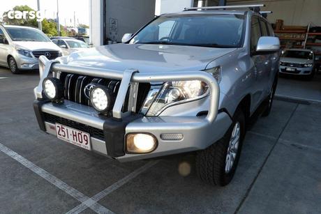Silver 2017 Toyota Landcruiser Prado Wagon Altitude Spl Edt