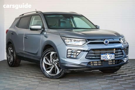 Grey 2022 Ssangyong Korando Wagon Ultimate (Awd)