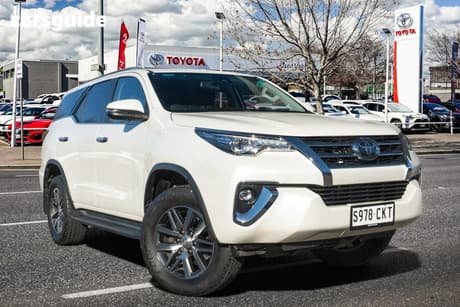 White 2019 Toyota Fortuner Wagon Crusade