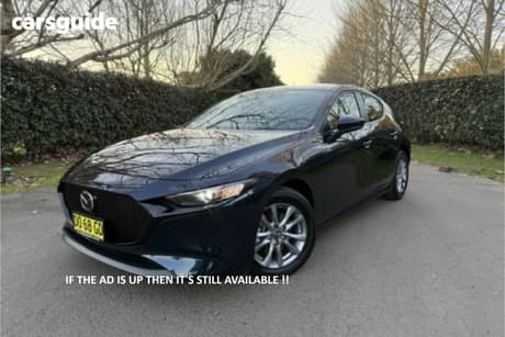 Blue 2025 Mazda 3 Hatchback G20 Pure