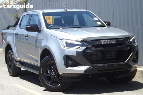 Silver 2026 Isuzu D-MAX Crew Cab Utility X-Rider (4X4)