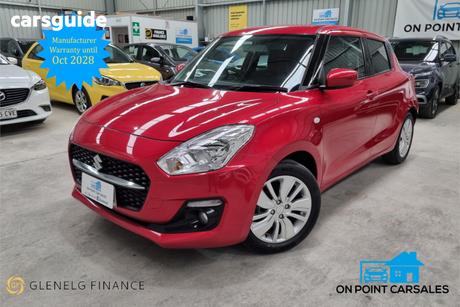 Red 2023 Suzuki Swift Hatchback Gl Shadow