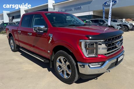 Red 2023 Ford F150 Double Cab Pick Up Lariat Lwb (4Wd)