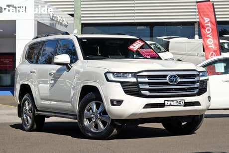White 2022 Toyota Landcruiser Wagon Lc300 Vx (4X4)