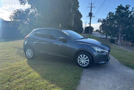 Grey 2015 Mazda 2 Hatchback Neo