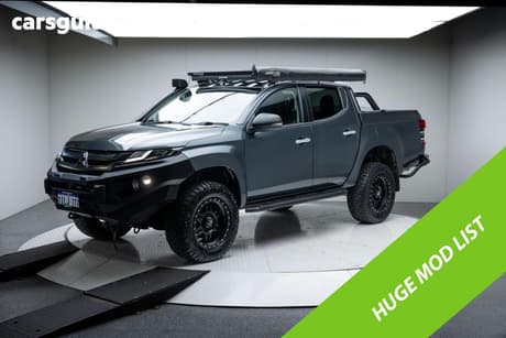 Grey 2020 Mitsubishi Triton Double Cab Pick Up Gls (4X4) Premium