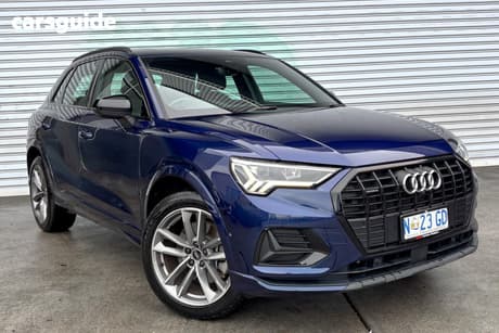 Blue 2022 Audi Q3 Wagon 40 Tfsi Quattro