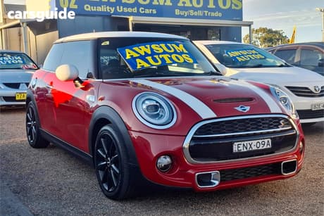 Red 2015 Mini Hatch Hatch COOPER S F