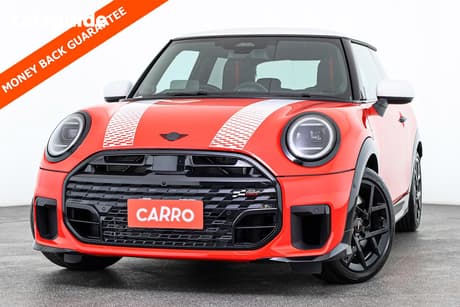 Red 2025 Mini Cooper Hatchback Jcw Favoured 3D Hatch