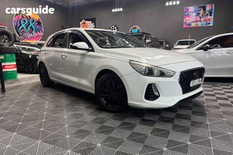 White 2019 Hyundai I30 Hatchback Active