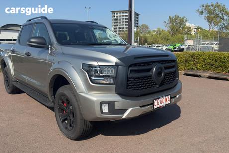 Silver 2026 GWM Cannon Alpha Dual Cab Utility Ultra Phev (4X4)