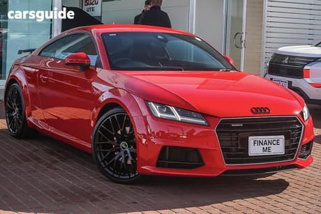 Red 2015 Audi TT Coupe 2.0 Tfsi S-Line
